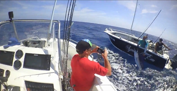 Video: Bluewater fishing action!